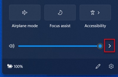 Select the right audio input on a laptop: Switch Surface audio accessories deliberately