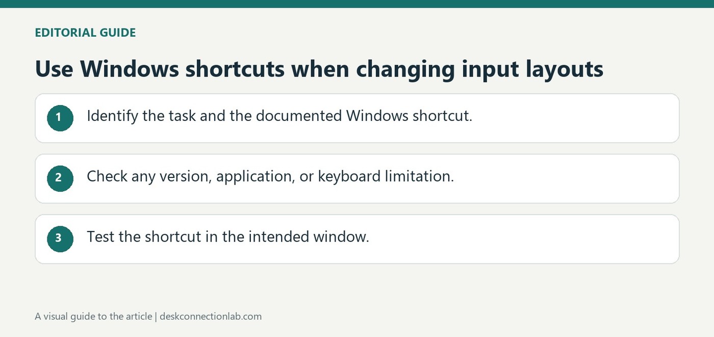 Use Windows shortcuts when changing input layouts