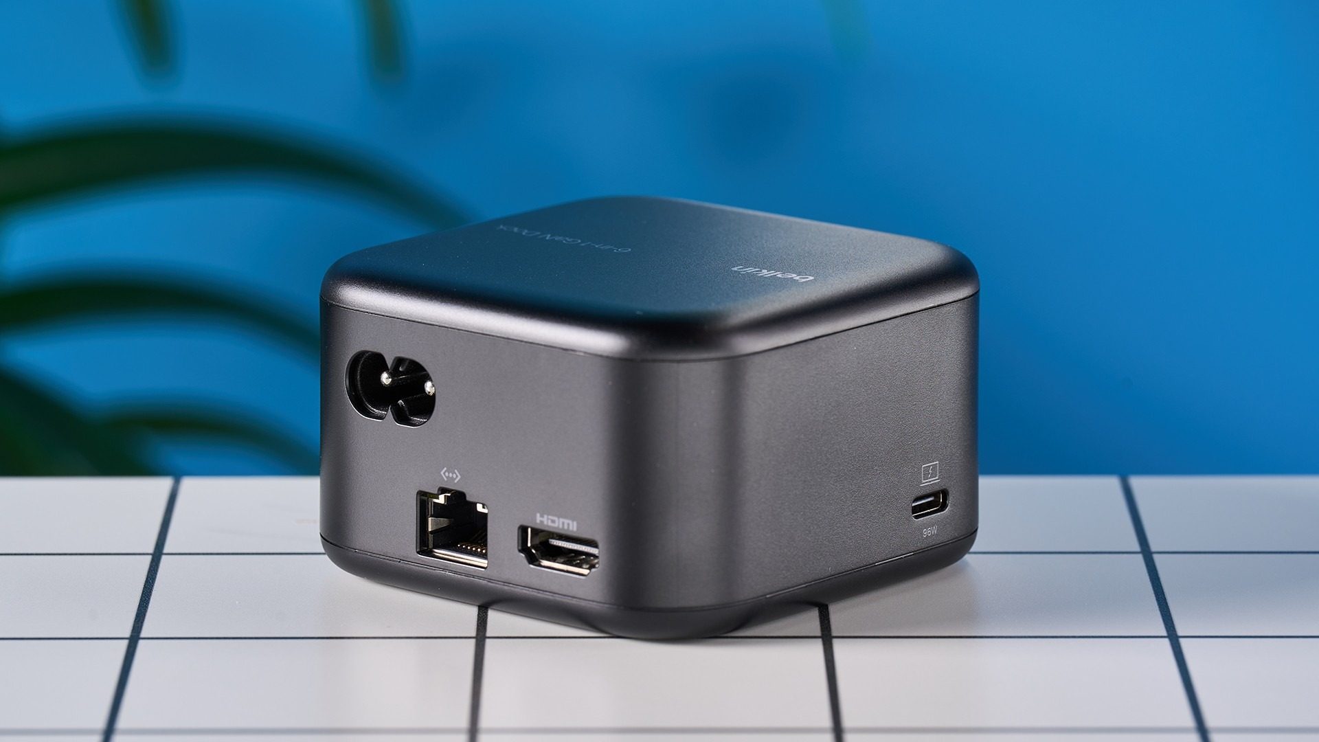 Belkin Connect 6-in-1 Core GaN dock photographed for the review.