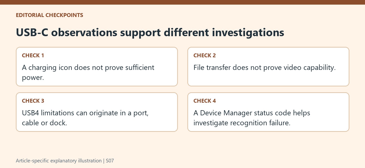 USB-C observations support different investigations