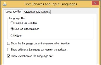 Switch active layouts with the language controls