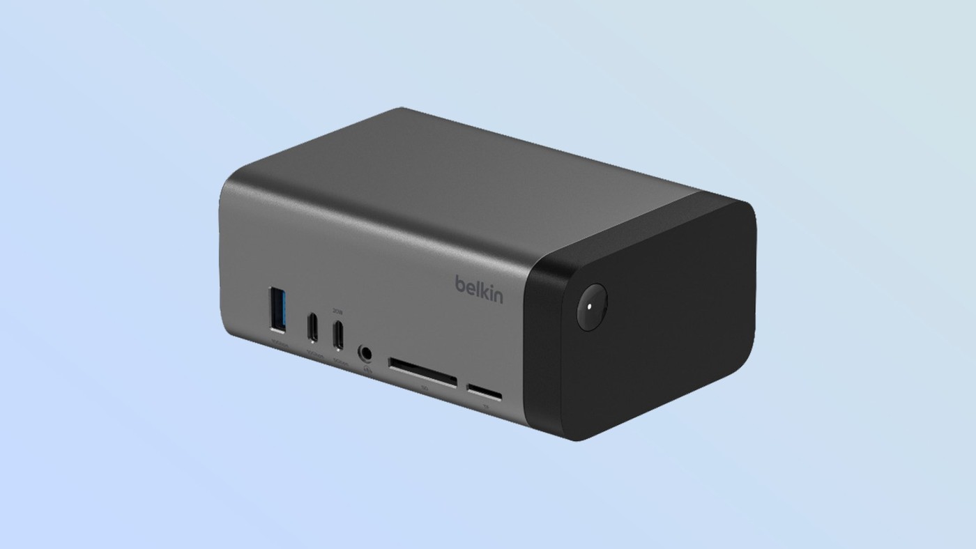 Belkin's Eleven-Port Dock Gives USB-C Different Jobs