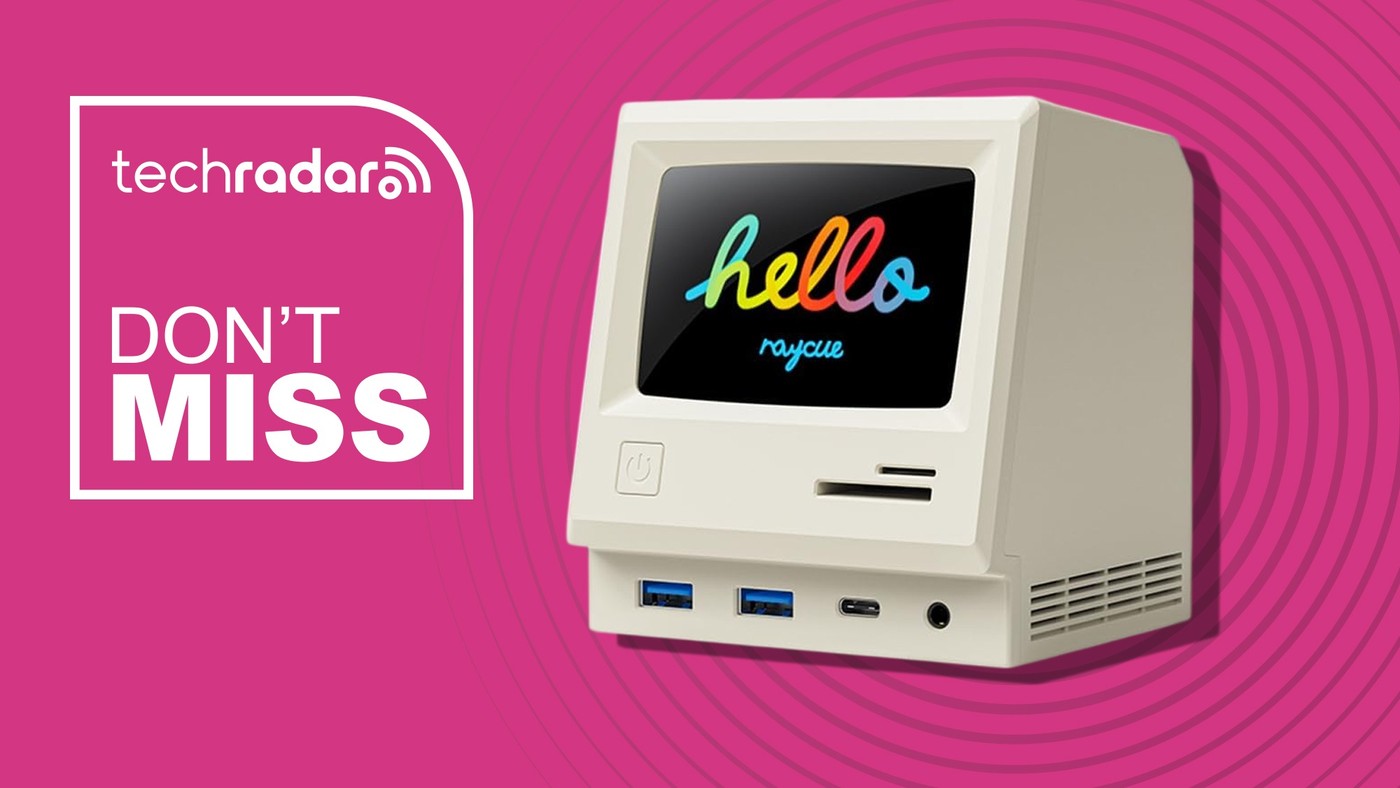 RayCue's Retro Dock Adds a Screen of Its Own