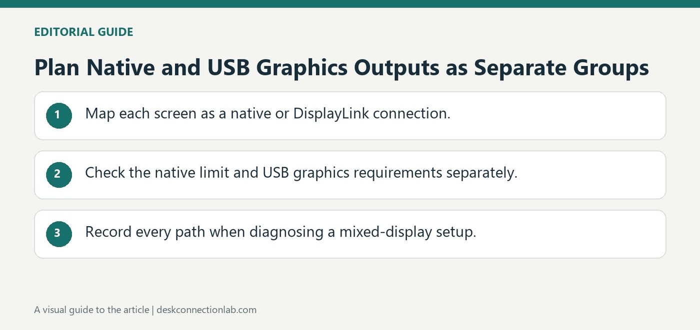 Plan Native and USB Graphics Outputs as Separate Groups