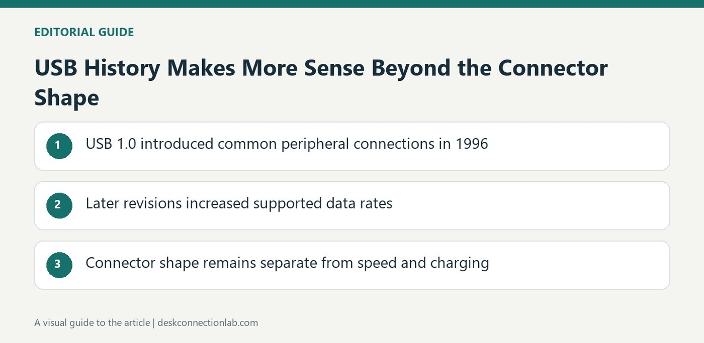 USB History Makes More Sense Beyond the Connector Shape